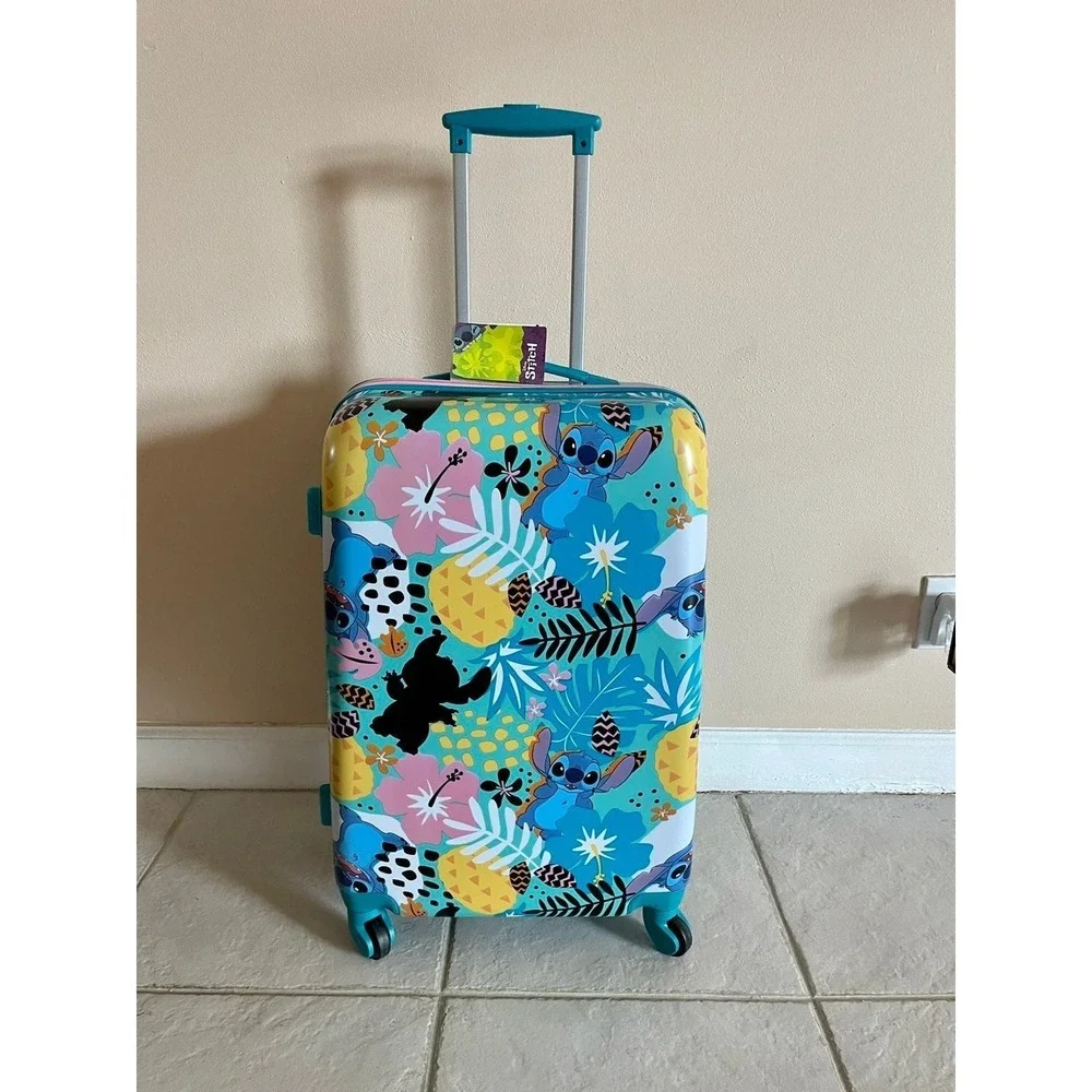 Lilo and Stitch Disney Carry on suitcase 20''‎ Rolling Travel Trip Ohana